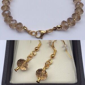 New Luxury Set faceted Glasses Beads